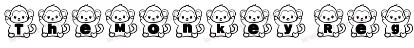 TheMonkey Regular字体转换 TheMonkey Regular字体转换